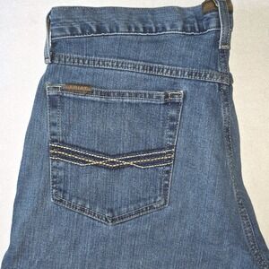 Ariat M2 Legacy Mens Relaxed Boot Cut Jeans Blue Medium Wash Denim Size 34x32